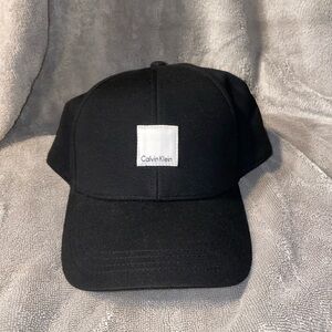 Calvin Klein Hat Black EUC RARE